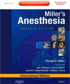 Miller's Anesthesia 7th Edition