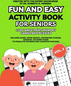 Fun and Easy Activity Book for Seniors Vol 2