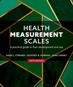Health Measurement Scales A practical guide to their development and use 6th Edition