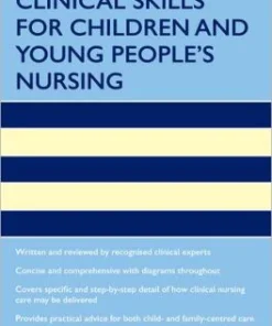 Oxford Handbook of Clinical Skills for Children's and Young People's Nursing