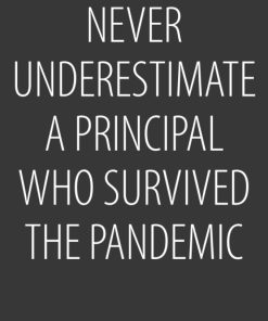 Never Underestimate a Principal who survived the pandemic