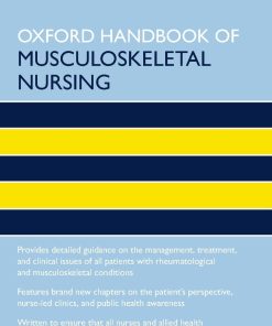Oxford Handbook of Musculoskeletal Nursing 2nd Edition