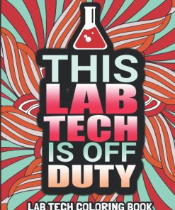 LAB TECH ADULT COLORING BOOK