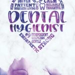 Dental Hygienist Blank Notebook This Blank Lined Journal with Heart Subway Art Words is a Perfect Dental Hygienist Graduation Gift Dental Hygienist Texture Dental Hygienist Gift for Women