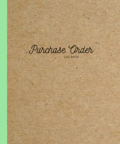 Purchase Orders Log Book for Assistant Buyers