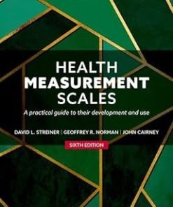 Health Measurement Scales A practical guide to their development and use 6th Edition