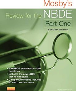 Mosby's Review for the NBDE Part I
