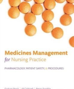 Medicines management for nursing practice Pharmacology patient safety and procedures