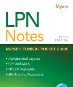 LPN Notes Nurse's Clinical Pocket Guide 5th Edition