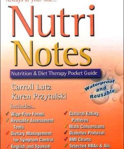 Nutri Notes Nutrition & Diet Therapy Pocket Guide