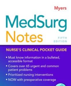 MedSurg Notes Nurse's Clinical Pocket Guide 5th Edition