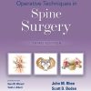 Operative Techniques in Spine Surgery 3rd Edition