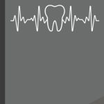 Cute Tooth Heartbeat Notebook