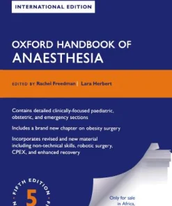 Oxford Handbook of Anaesthesia 5th Edition