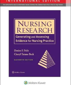 Nursing Research Generating and Assessing Evidence for Nursing Practice 11th Edition