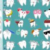 Happimola Molar Emojis Notebook Background Green For Dentists Dental Assistants Dental Hygienists Dental Students Dental Staff