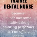 Trainee Dental Nurse Funny Journal. Trainee Dental Nurse Gifts