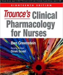 Trounce's Clinical Pharmacology for Nurses 18th Edition