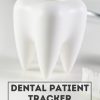 Dental Patient Tracker Cute Log Book For Dentists To Keep Track Of All Their Patients and Their Patient Needs