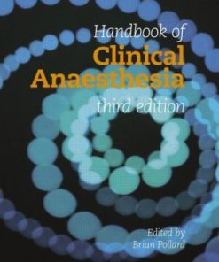 Handbook of Clinical Anaesthesia 3rd Edition