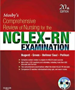 Mosby's Comprehensive Review of Nursing for the NCLEX RN Examination 20th Edition