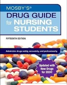 Mosby's Drug Guide for Nursing Students with update 15th Edition
