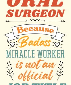 Oral Surgeon Gifts An Appreciation and Thank You Gift Blank Notebook Journal for Oral Surgeon to Write in