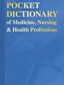 Mosby's Pocket Dictionary of Medicine Nursing & Health Professions 5th Edition