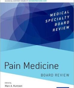 Pain Medicine Board Review