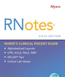 RNotes Nurse's Clinical Pocket Guide 6th Edition