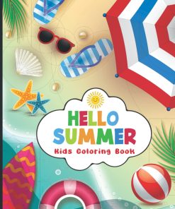 Hello Summer Kids Coloring Book