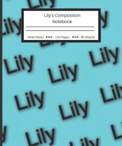 Personalized Composition Notebook