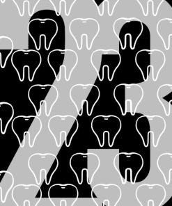 BLACK MONTHLY PLANNER BY HAPPIMOLA FOR DENTISTS DENTAL HYGIENISTS DENTAL ASSISTANTS DENTAL STUDENTS DENTAL STAFF and ANY TEETH LOVER