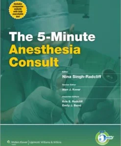 The 5 Minute Anesthesia Consult