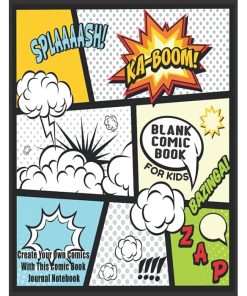 Blank Comic Book For Kids