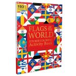 Flags of the World - Sticker Coloring Activity Book For Children