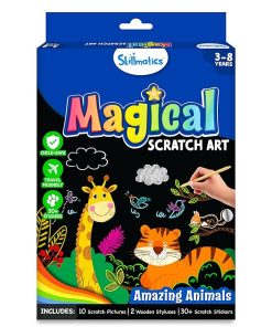 Skillmatics Paper Magical Scratch Art Book For Kids