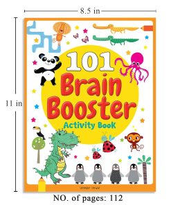 101 Brain Booster Activity Book Fun Activity Book For Children