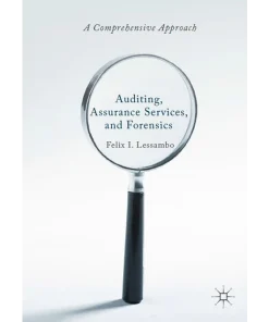 MACMILLAN Auditing Assurance Services and Forensics