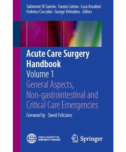 Acute Care Surgery Handbook