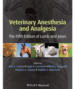 Veterinary Anesthesia and Analgesia