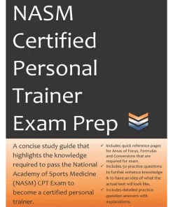 Nasm Certified Personal Trainer Exam Prep