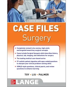 McGraw-Hill Education Case Files Surgery Sixth Edition