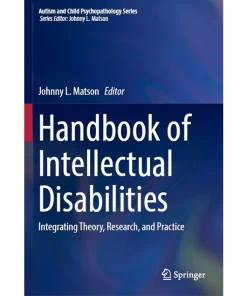 Handbook of Intellectual Disabilities