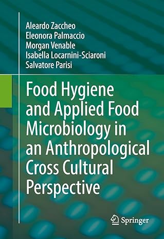 Food Hygiene and Applied Food Microbiology in an Anthropological Cross Cultural Perspective