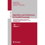 Algorithms and Architectures for Parallel Processing