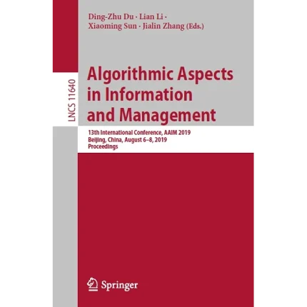 Algorithmic Aspects in Information and Management