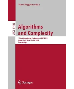 Algorithms and Complexity