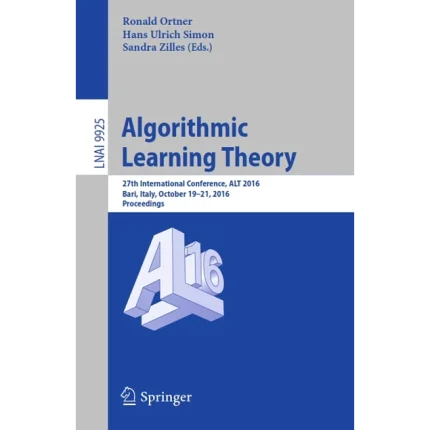 Algorithmic Learning Theory