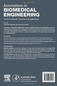 Innovations in Biomedical Engineering Trends in Scientific Advances and Applications